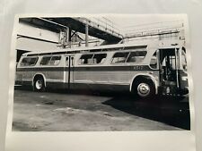 8X10 NY NYC BUS WILLIS AVENUE HARLEM RIVER MANHATTAN BLACK WHITE PHOTOGRAPH 1972 picture