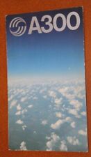 1978 AIRBUS A-300B4 VERSION ORIGINAL COMPANY ADVERTISEMENT BOOKLET. 32 PAGES picture
