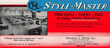 Style-Master: Steel Desks, Chairs, and Files, Circa 1930's Ink Blotter, Unused picture
