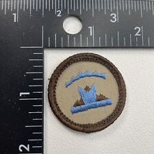 Vtg c 1990s Camp Fire Girls Unknown Badge Patch (Version A) 22MC picture