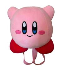 PINK KIRBY PLUSH BACKPACK NINTENDO. Pink Straps. picture