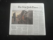 2022 AUGUST 22 NEW YORK TIMES - PRO-WAR RUSSIAN PUNDIT IS KILLED IN CAR BOMBING picture