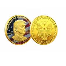 2024 President Donald Trump EAGLE USA Flag Commemorative Coin picture