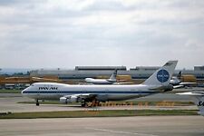 Pan Am Boeing 747-121 N739PA at LHR in August 1986 8