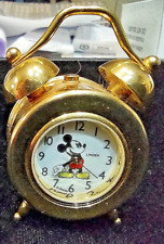 ALARM CLOCK Mickey Mouse Watch for Men and Women RARE MODEL 90’s #2966CH picture