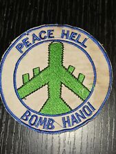 1960s USAF Air Force Cold War Vietnam Era Bombwr Bomb Hanoi Patch L@@K picture