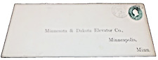 APRIL 1894 GREAT NORTHERN ST. VINCENT & CROOKSTON RPO HANDLED ENVELOPE picture