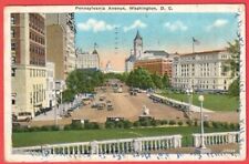 Vintage Washington, D.C. Postcard View Of Pennsylvania Avenue - Capitol c1930s picture