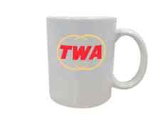 TWA Trans World Airlines Air Travel Souvenir Employee Coffee Mug Tea Cup  picture