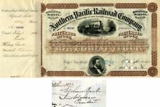 Northern Pacific Railroad Co. issued to Molsons Bank and signed by Ino Molson -  picture
