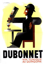 Dubonnet - Vintage Advertising Poster - Beer and Wine Print, Wall Art picture