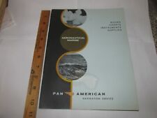 Pilot Training Flying 1971 Book Aircraft plane Pan American Catalog Watches Maps picture