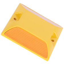 6PCS Double Yellow Plastic Road Reflectors For Driveway Safety picture