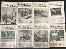 The North American Live Steamer 1956 Railroad Magazines - Set of 8 picture
