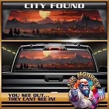 City Found - Truck Back Window Graphics - Customizable picture