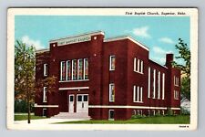 Superior NE-Nebraska, First Baptist Church, Religion, Antique, Vintage Postcard picture