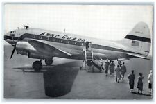 Aero Coach Airplane Skycoach N95445 New York City NY Vintage Postcard picture