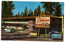 Postcard Tahoe Sahara Motel South Lake Tahoe NV Sixteen Deluxe Units picture