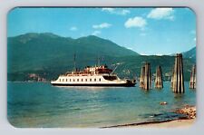 MV Anscomb Ferry, Ships, Transportation, Antique Vintage Souvenir Postcard picture