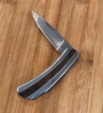 KLEIN TOOLS INC 44034 Wood Inlay Lockback Knife picture
