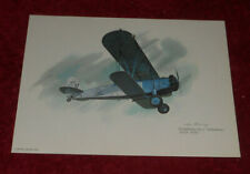1976 United Airlines Collector Litho Print Stearman M-2 Speedmail 1929-1930 picture