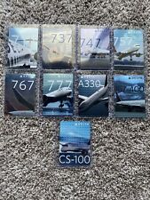 Delta Air Lines Trading Cards 2016 Series Set Of 9 picture