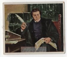 Martin Luther Priest Author Composer Augustinian Monk Reformation 1930s Ad Card picture
