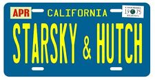 Starsky and Hutch 1975 California Metal License plate picture