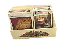 Vintage Rare McCalls 1973 American Recipes Collection Box 600 Cards 70s Retro picture
