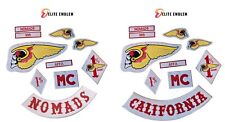 Nomads & California Biker Embroidery Patches (Both in One) picture
