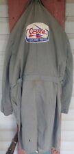 Vintage Cessna Sales And Service Work Shirt Overcoat picture