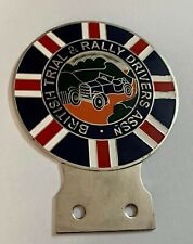 British Trial & Rallye Driers Assc Car Grill badge Emblem Mg Jaguar triumph pors picture