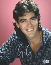 GEORGE CLOONEY THE FACTS OF LIFE SIGNED AUTOGRAPH 8X10 PHOTO BAS BECKETT picture