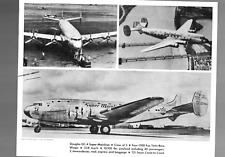 1939 United Air Lines Air Map of U.S & Douglas DC-4E Super Mainliner Introducti- picture