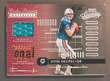 Josh Heupel 2001 Playoff Absolute Rookie Premiere Materials 119/850 picture