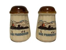 Vintage San Francisco Salt & Pepper Shakers Ceramic  picture