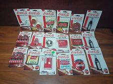 Lot of 18 1995 Coca-Cola Fridge Magnets On Card picture