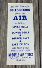 Vintage See The Beautiful Dells Region From The Air Boyle Air Tours Ad picture