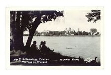 No 3 Retraining Centre Portage La Prairie Island park Small group- Old Photo picture