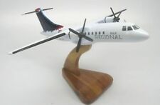 ATR-42 Ihsle Regional Air Airplane Wood Model Replica Large  picture