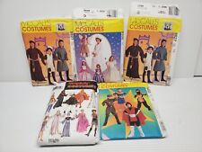 Vintage McCall's Simplicity Costume Sewing Patterns Lot of 5 Halloween Designs picture