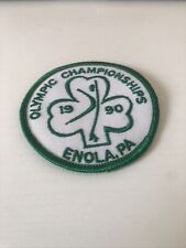 Olympic Championships 1990 Enola, PA Vintage Embroidered Patch picture