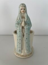 Vintage Shafford Japan  Virgin Mary Madonna Praying Planter 6 1/2