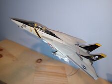 US Navy GRUMMAN F-14a Tomcat Plastic Model Airplane 17×12×5 inches 1/48 Built picture
