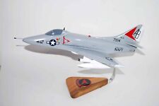 VA-81 Sunliners A-4c 1973 USS Kennedy Model, 1/27th Scale, Mahogany, Navy picture