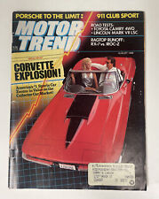 Motor Trend Vintage Magazine | August 1988 Corvette Explosion picture