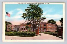 Rockford IL-Illinois, Eastern Star, Masonic Hall, Antique Vintage Postcard picture