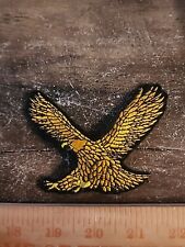 Vintage Golden Eagle Glue Or Sew On Patch  picture