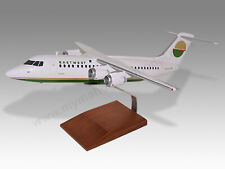 BAe 146-300 East West Solid Kiln Dried Mahogany Replica Airplane Desktop Model picture