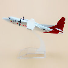 16cm Air AVIANCA Fokker F50 Airlines Airplane Model Plane Diecast Aircraft White picture